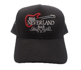 Black Trucker Cap with Neverland Rock Bar's Logo